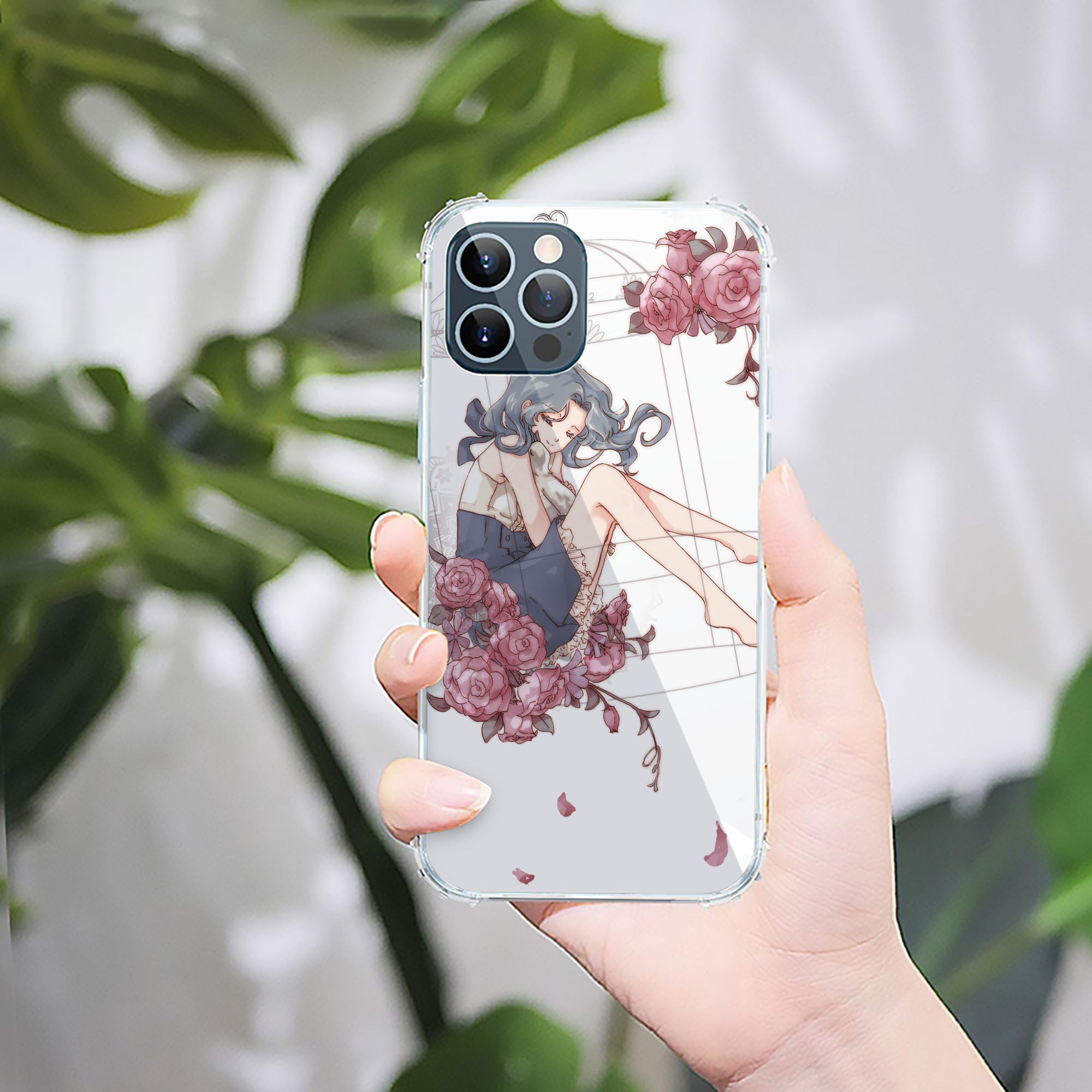 （画像用） 美少女戦士セーラームーン Sailor Moon 【iPhone 12シリーズ対応】透明スマホケース（クリアソフトケース）